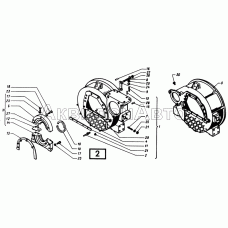Картер маховика СМД-14НГ,-14БН,-15Н,-19,-20