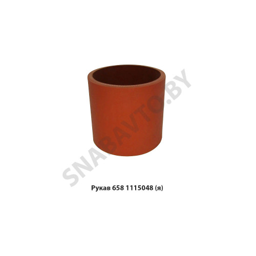 658.1115048 Рукав патрубок турбокомпрессора L-80мм D-75мм,Автодизель