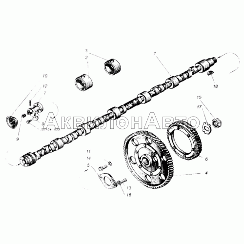 Вал распределительный