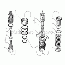 Секция топливного насоса высокого давления