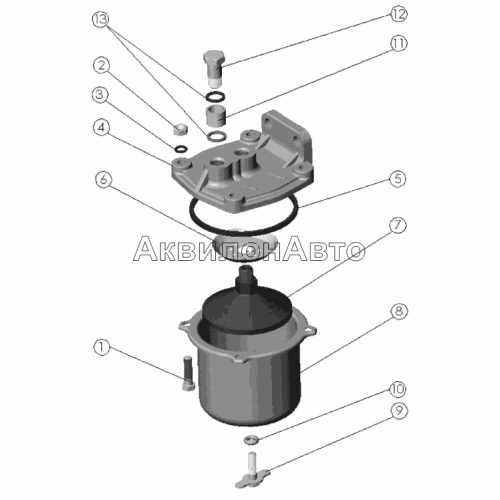 Фильтр топливный грубой очистки Фильтр топливный грубой очистки