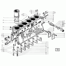 Блок-картер СМД-31, -31А, -31.01, 31Б.04