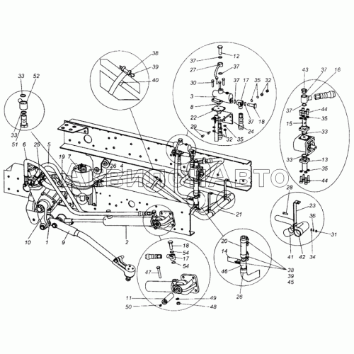 Установка рулевого управления