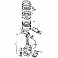 Поршни и шатуны