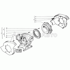 Корпус турбины СМД-60, -62, -64, -66, -72