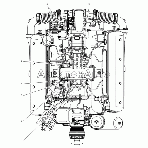 Установка датчиков электронной системы управления (ЭСУ)