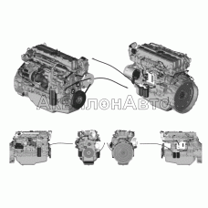 Двигатели ЯМЗ-5362, ЯМЗ-536-40 в сборе