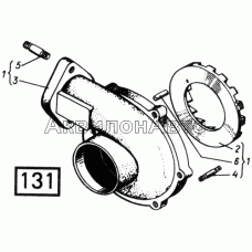 Корпус компрессора СМД-31, -31А, -31.01, 31Б.04