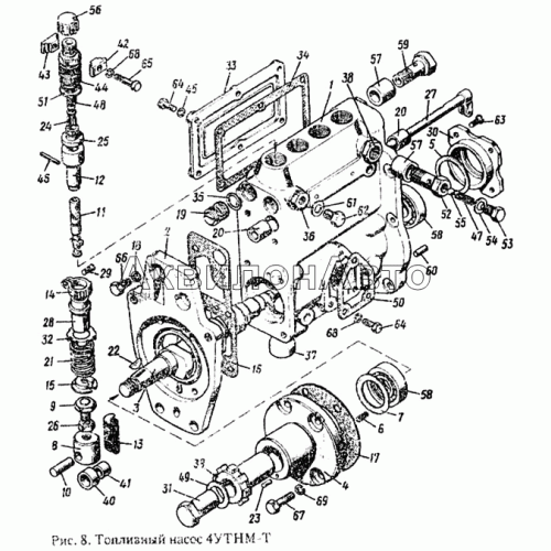 Топливный насос 4УТНМ-Т