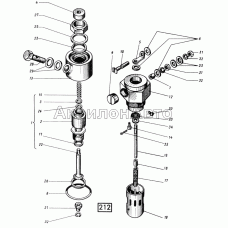 Установка подогревателя СМД-14НГ,-14БН,-15Н,-19,-20