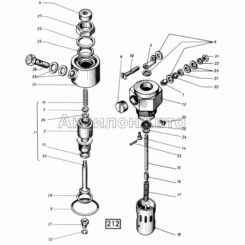 Установка подогревателя СМД-14НГ,-14БН,-15Н,-19,-20