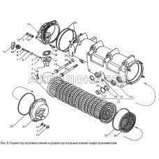 Радиатор водомасляный и радиатор водомасляный гидротрансмиссии