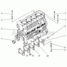 Блок картер 448-01с2