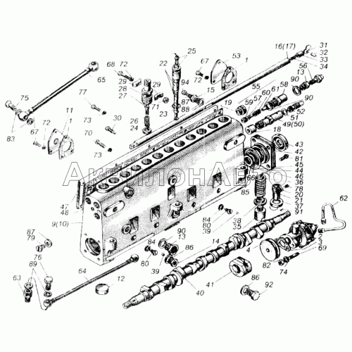 Насос топливный высокого давления