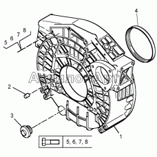 Картер маховика