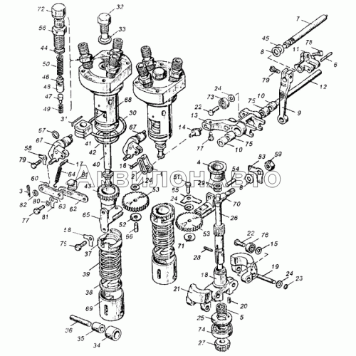 Регулятор топливного насоса