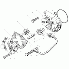 Насос масляный коробки передач