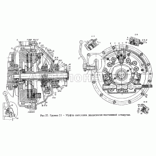 Муфта сцепления двухдисковая постоянно замкнутая