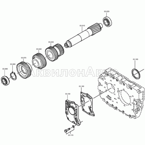 Промежуточный вал