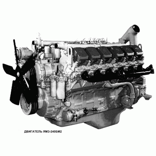 Двигатель ЯМЗ-240БМ2