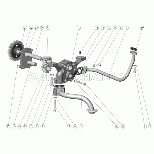 Установка масляного насоса. Установка приёмника масляного насоса. Установка масляного насоса. Установка приёмника масляного насоса.