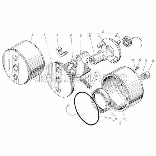 Муфта опережения впрыскивания топлива