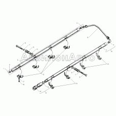 Система охлаждения поршней маслом