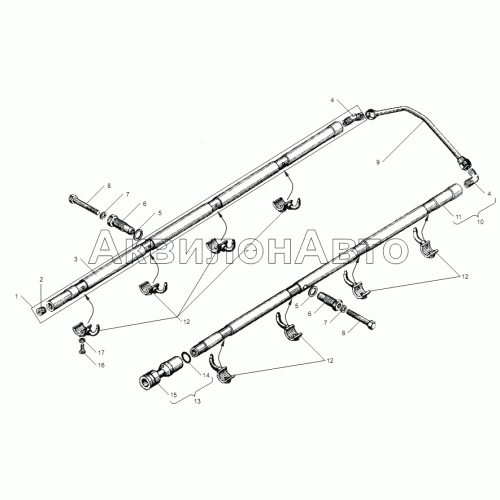 Система охлаждения поршней маслом Система охлаждения поршней маслом