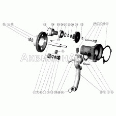 Установка водяного насоса