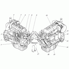 Дизель 442-00c1-50