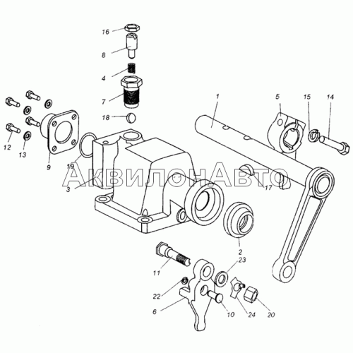 Механизм переключения передач