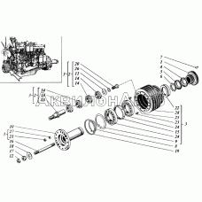Передний носок коленчатого вала