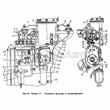 Топливные фильтры и топливопроводы