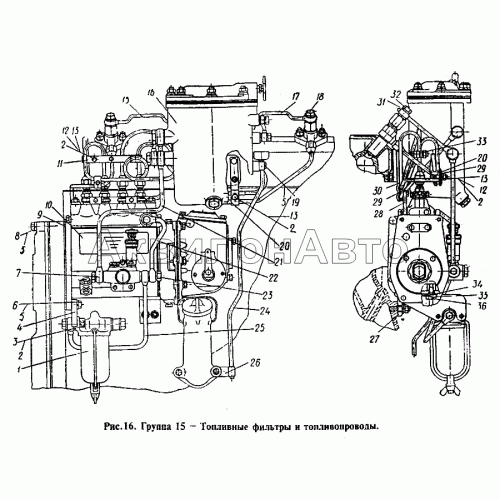 Топливные фильтры и топливопроводы Топливные фильтры и топливопроводы