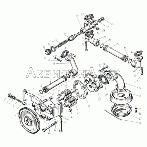 Насос масляный