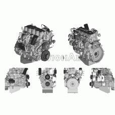 Комплектации и комплекты для сбыта двигателей ЯМЗ-5347-10