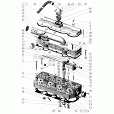 Головка цилиндров. Клапаны и толкатели клапанов Головка цилиндров. Клапаны и толкатели клапанов