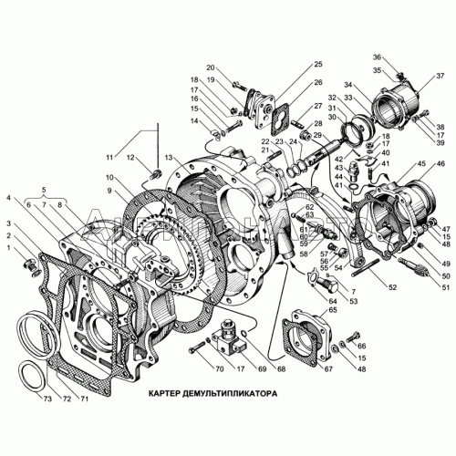 Картер демультипликатора Картер демультипликатора