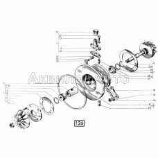 Корпус средний СМД-21, -22, 22А, 23, 23.01, 23.02, 24, 24.01, 24.02
