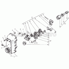 Корпус регулятора частоты вращения