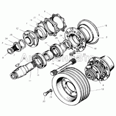 Привод вспомогательных агрегатов