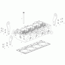 5340.1003005-10 Установка головки цилиндров (ЯМЗ-5344-10, ЯМЗ-53442)