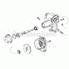 НАСОС ВОДЯНОЙ двигателей ЯМЗ-6562.10, ЯМЗ-6563.10