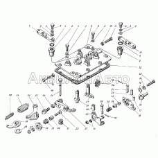 КРЫШКА РЕГУЛЯТОРА ВЕРХНЯЯ И РЫЧАГИ С КОРРЕКТОРАМИ