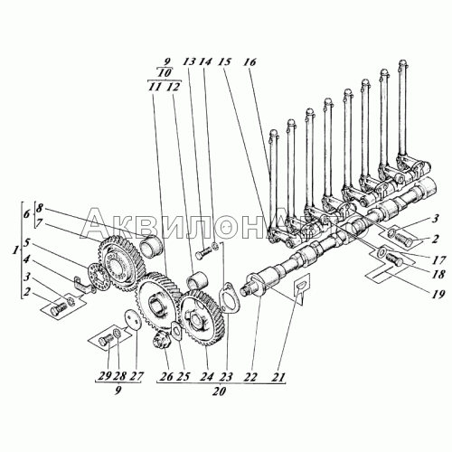 Механизм распределения 41-05c1 Механизм распределения 41-05c1