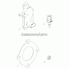 Изделия, используемые при монтаже двигателя на автомобиль или шасси