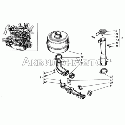 Система выпускная Система выпускная
