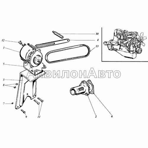 Генератор счетчика моточасов Генератор счетчика моточасов