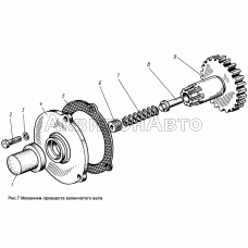 Механизм проворота коленчатого вала