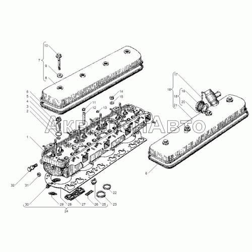 Головка блока цилиндров Головка блока цилиндров